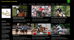 Desktop Screenshot of horsesinthesouth.com